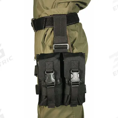 BLACKHAWK Magazine Pouch: Black, Nylon - Duty Equipment Pouches