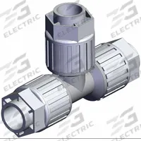 SMC High Purity Fitting: 3/4 in OD x 3/4 in OD x 3/4 in OD Size, PFA (MPN LQ3T5A). Key specifications — Series: LQ3; Brand: SMC; Standards: RoHS6, RoHS10.