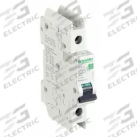 SCHNEIDER ELECTRIC IEC Miniature Circuit Breaker: 0.5 A Amps, 60V DC, 14kA at 120/240V AC, C60BP (MPN M9F43170). Key specifications — Brand: SCHNEIDER; DC Voltage Rating: 60V DC; Max. AIR Rating: 14kA at 120/240V AC; Terminal Connection: Screw Clamp; AC Voltage Rating: 240/415V AC; Series: C60BP.