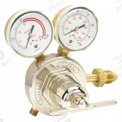 SMITH EQUIPMENT Gas Regulator: Single Stage, CGA 510 Inlet, 9/16"-18 M LH Outlet, 15 psig, Acetylene (MPN 40-15-510). Key specifications — Brand: SMITH EQUIPMENT; Manufacturer Part Number: 40-15-510; Diaphragm Material: Stainless Steel; Outlet Connection: 9/16"-18 M LH; Inlet Connection: CGA 510.