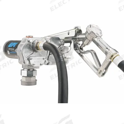 GPI Electric Drum Pump: 12 gpm Max. Flow Rate, 115 V AC, 1/8 hp HP, Pump with Hose & Nozzle - Bung-Mount AC-Powered Fuel Transfer Pumps