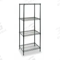 APPROVED VENDOR Wire Shelving Unit: Starter, 36 in x 24 in, 63 in Overall Ht, 4 Shelves, Dry/Wet (MPN 2KPL5). Key specifications — Recommended Environments: Wet; Color: Black; Finish: Powder Coated; Material: Steel; Brand: APPROVED VENDOR.