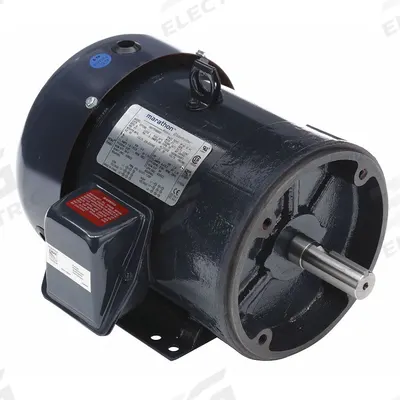 MARATHON MOTORS General Purpose Motor: C-Face/Rigid Base Mount, Totally Enclosed Fan Cooled - C-Face with Rigid Base 3-Phase General Purpose AC Motors