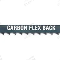 MORSE Band Saw Blade: Carbon Steel, 7 ft 9-1/2 in, Flex Back, 1/4 in Blade Wd, 0.03 in Blade Thick (MPN ZHEAH06 -7'9-1/2"). Key specifications — attr1097799: 6; attr1097806: Carbon Steel; attr1211724: 7 ft 9-1/2 in.