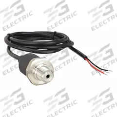 Pressure Transmitter: -15 psi to 30 psi, 1 to 5V DC, Cable & Wire Leads, 1/4 in Male NPT, IP67 /4X (MPN G17M0215F2VAC/30#). Key specifications — Accuracy: ±0.5%; NEMA Rating: 4X; Burst Pressure: 10x Range; Calibration Certificate Included: No NIST-Traceable Calibration Certificate Included; IP Rating: IP67; Housing Material: Nylon; Output: 1 to 5V DC; Overpressure: 2x Range.