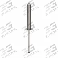 Blind Rivet,2 10/21" L,0.186" dia,PK100: Inch, 2 15/32 in Overall Lg, 1 11/64 in Body Lg, 100 PK (MPN SSD616SSBS203). Key specifications — Brand: POP AVDEL.