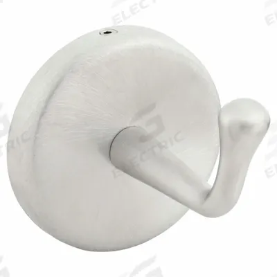 APPROVED VENDOR Bathroom Hook: 3 in x 3 in x 3 1/4 in, Stainless Steel, Satin - Bathroom Hooks