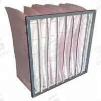 GRAINGER Pocket Air Filter: 24 in x 24 in x 15 in, MERV 13, Pink, Synthetic, 8 Pockets (MPN 2JVD4). Key specifications — Display Sell UOM: EA; Brand: GRAINGER; Media Material: Synthetic; Performance Rating: MERV 13.