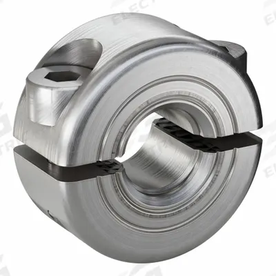 RULAND MANUFACTURING Shaft Collar: 2-Piece, Metric with Inch Bore, Round, Clamp-On - Stainless Steel Shaft Collars