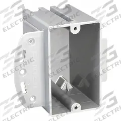 CANTEX Electrical Box: PVC, Nonmetallic Material & Nominal Size, Rectangular, 1 Gangs, 3 in Box Dp (MPN EZ20SBR). Key specifications — Brand: CANTEX; Bracket Style: Without Bracket; Clamp Style: NMSC.