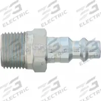HANSEN Quick Connect Hose Coupling: 1/4 in Body Size, 3/8 in Hose Fitting Size, 3/8"-18 Thread Size (MPN 14). Key specifications — Brand: HANSEN; Thread Size: 3/8"-18; Coupling Locking Type: Sleeve; Hose Fitting Gender: Male.