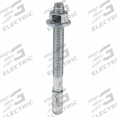 RED HEAD Wedge Anchor: 5 1/2 in Overall Lg, 1/2 in Dia, 1/2"-13 Thread Size, 4 in Thread Lg - 18-8 Stainless Steel Wedge Anchors