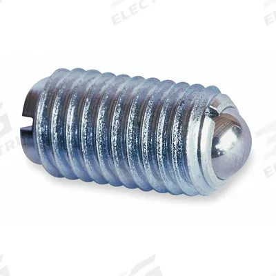 TE-CO Ball Plunger: Hex, 18-8 SS Body w/ 400 SS Ball, M16x2.0 Thread, W/O Thread-Locker - Hex-Drive Ball Plungers