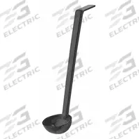 CAMBRO Ladle: 1 oz Capacity, Polycarbonate, Black, NSF Certified, 10 9/16 in Overall Lg, Unfinished (MPN CALD105110). Key specifications — Manufacturer Part Number: CALD105110; Color: Black; Material: Polycarbonate; NSF Certified: Yes; Product Type: Ladle; Brand: CAMBRO.