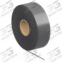 APPROVED VENDOR Plastic Strapping: 1/2 in Strapping Wd, 0.03 in Thick, 600 lb Break Strength, Black (MPN 6LGC9). Key specifications — Strapping Grade: Machine Strapping; Brand: APPROVED VENDOR; Color: Black; AAR Approved: No.