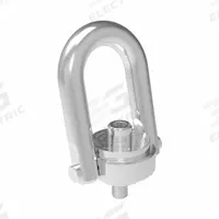 JERGENS Hoist Ring: Pivot/Swivel, Black Oxide-Coated Steel, M20-2.50, Max. 4,740 lb, Pulling (MPN 23468-SS). Key specifications — Brand: JERGENS; Thread Size: M20-2.50; Operation: Pulling.