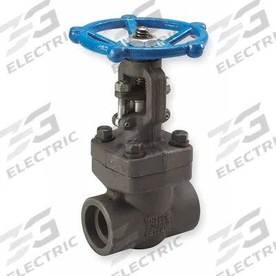 SHARPE Gate Valve: 1 1/2 in, Forged Steel, Rising, Socket x Socket, 1,975 psi CWP - Rising Stem Forged Steel Gate Valves for Petroleum & Gas Industry