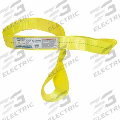 STREN-FLEX Web Sling: Type 4, Polyester, 2 Plies, 14 ft Sling Lg, 6,400 lb Vertical Hitch Capacity (MPN EET-2-902PHV). Key specifications — Brand: STREN-FLEX; Tag Type: Wear-Resistant Tag.
