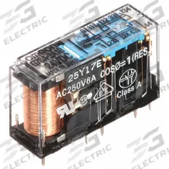 OMRON Force Guided Relay: Socket Mounted, 24V DC, 6 A Rating, 10 Pins/Terminals, 3PST-NO/SPST-NC (MPN G7SA-3A1B DC24). Key specifications — Contact Rating (DC): 6 A @ 30V; Brand: OMRON.