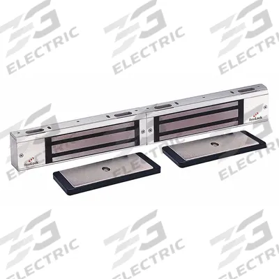 DYNALOCK Electromagnetic Lock: 11 in Lg, 1 1/2 in Wd - Double-Door Magnetic Locks