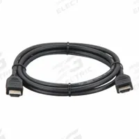 MONOPRICE High Speed HDMI Cable,6 ft.Generic: 6 ft Overall Lg, PVC, Black, Commercial (MPN 13779). Key specifications — Fire Rating: Commercial; Manufacturer Part Number: 13779; Brand: MONOPRICE; Features: Supports HDR; Jacket Material: PVC; End 1 Connection Type: HDMI Male.