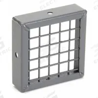 Outlet Guard: For Use With 2C940, Outlet, Steel, Baked Enamel, 1/2 in Wire Spacing, 2RXT1. Key specifications — Manufacturer Part Number: 2RXT1; Compatible with Grainger Part Number: 2C940; Finish: Baked Enamel; Brand: DAYTON; Guard Type: Outlet; Includes Mounting Hardware: Yes; Standards: OSHA Compliant; Material: Steel.