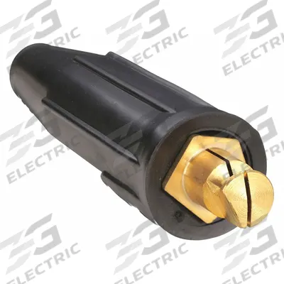 APPROVED VENDOR Welding Cable Connector: 1/0 AWG to 3/0 AWG, Single Ball-Point - Tweco-Style Welding Cable Connectors