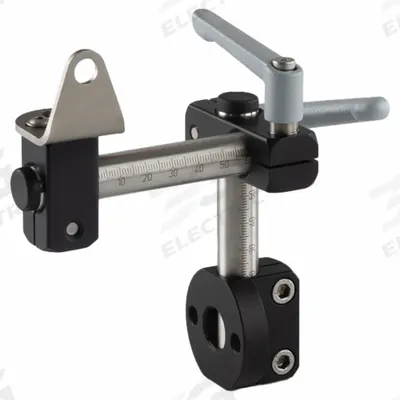 OTTO GANTER Sensor Mount Kit with Handles: M8 Bracket Hole Size, 100 mm Tube Lg - Ruland Sensor Mounting Kits