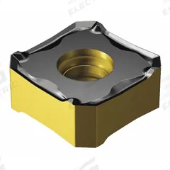 SANDVIK COROMANT Milling Insert, Finishing, Square, 345: 345R-13T5M-MM S30T (MPN 345R-1305M-KL 3330)