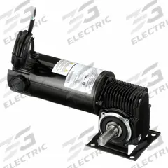 DAYTON DC Gearmotor: Right Angle, 90V DC, TENV, 90 RPM, 49 in-lb Max Torque, 1/8 hp Input Horsepower (MPN 3XA79). Key specifications — Motor Type: Permanent Magnet DC; Brand: DAYTON; Full Load Current: 1.28 A.