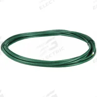 CHAINFLEX Control Cable: 16 AWG, 3 Conductors, 25 ft, PVC Jacket, 600 V (MPN CF6-15-03-25). Key specifications — Conductor Material: Copper; Conductor Configuration: Single; Minimum Bend Radius Factor - Fixed: 4 x OD; Minimum Bend Radius Factor - Flexible: 5 x OD; Includes Ground: Yes; Minimum Bend Radius Factor - E-Chain: 6.8 x OD; Resistance Properties: Oil and Grease Resistant; Standards: CE.