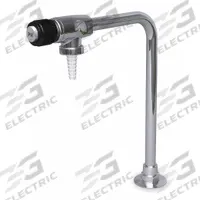 WATERSAVER FAUCET COMPANY Laboratory Faucet: Faucet, Single-Post, 1 Handles, Knob, Serrated Nozzle (MPN L7833). Key specifications — Brand: WATERSAVER FAUCET COMPANY; Color/Finish: Chrome; Inlet Connection Type: IPS; Product Type: Faucet.