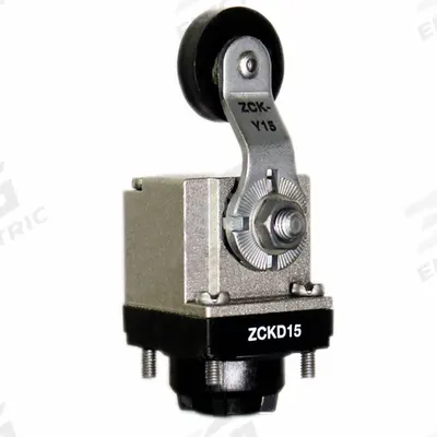 TELEMECANIQUE SENSORS Limit Switch Head: Roller Arm Plunger, Side - Heads with Roller Levers