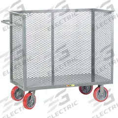 LITTLE GIANT Stock Cart: 3,600 lb, Flush Lip, 30 in L x 55 in W x 47 in H Overall Dim., 1 Shelves (MPN CA-3048-8PPY). Key specifications — Shelf Adjustability: Fixed; Brand: LITTLE GIANT; Color: Gray; Caster/Wheel Configuration: (2) Rigid.