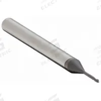 OSG Ball End Mill: Carbide, Diamond Coated, 2 Flute, 3/32" Mill Dia, 3/8" LOC, 1-3/4" OAL (MPN 70100516)