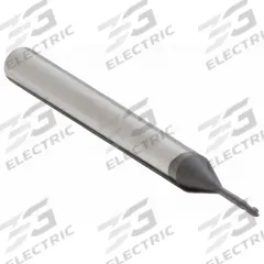 OSG Ball End Mill: Carbide, Diamond Coated, 2 Flute, 3/32" Mill Dia, 3/8" LOC, 1-3/4" OAL (MPN 70100516)