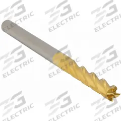 APPROVED VENDOR Square End Mill: Carbide, TiN Coated, 4 Flute, 5/16" Mill Dia, 1-5/8" LOC, 4" OAL (MPN 218-001031)