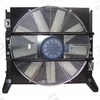 COOL-LINE Forced Air Oil Cooler: 215 hp Heat Removed, 350 gpm Max. Flow, 250 psi Max. Pressure (MPN A215-3). Key specifications — attr96059: 3 in SAE 4 Bolt Flange; attr96056: 215TC; attr96057: 230/460V AC; attr98919: COOL-LINE.
