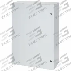 HOFFMAN Enclosure: Steel, 24 in x 20 in x 10 in, NEMA 12/13/4, Solid Cover, Hinged, Powder Coated (MPN CSD242010). Key specifications — Closure Method: 1/4-Turn Latch; Brand: HOFFMAN; Knockouts: Not Included.