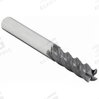 OSG Square End Mill: Carbide, TiAlN Coated, 4 Flute, 3/8" Mill Dia, 1-1/2" LOC, 4" OAL (MPN VG441-3754)