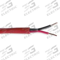 CAROL Fire Alarm Cable: 1,000 ft Cable Lg, Riser, Riser, S-R PVC, Semi-Rigid PVC, Red, PVC, 0 Pairs (MPN E1522S.41.03). Key specifications — Brand: CAROL; Conductor Gauge: 14 AWG; Jacket Material: PVC; Solid/Stranded: Solid.