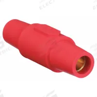 Gender Reversing Connector: Female-Female, Red, 600V AC/600V DC, 400 A, 16 Series (MPN HBLDFR). Key specifications — Brand: HUBBELL.