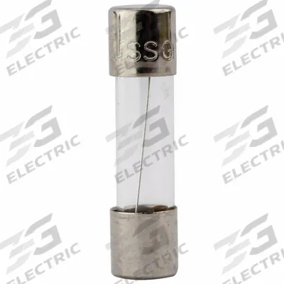 BUSSMANN Fuse: GMA Series, Fast-Acting, 6 A, 125 V AC - Fast-Acting Cylindrical Fuses