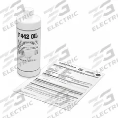 PARKER Lubricator Oil: Mfr Part # F442001. Key specifications — attr163835: F442001; attr163842: Airline Oil; attr163844: 6B306; attr163845: C12-02-FKS0; attr163846: D18.