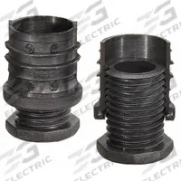 ELESA Male-End Leveling Mount: Round, Technopolymer, M22 Thread Size (MPN NDA.T-45-M22X30). Key specifications — Thread Size: M22; Body Material: Technopolymer.