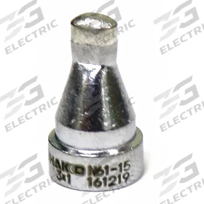 HAKKO Nozzle: Oval, 4.8 mm W - Hakko Desoldering Gun Nozzles
