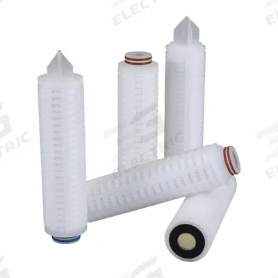 APPROVED VENDOR Filter Cartridge: 1 micron, Pleated, 5 gpm, Polypropylene - Pleated Water Filter Cartridges