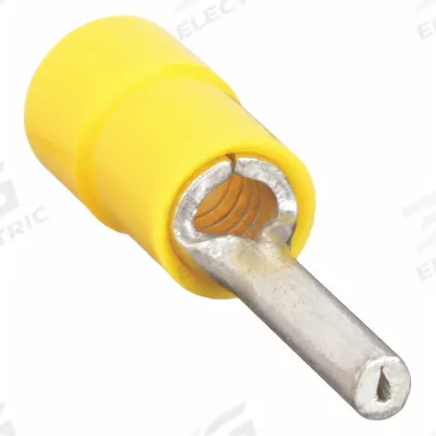 3M Pin Terminal: Yellow, Vinyl - Insulated Pin Terminals