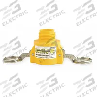 BANJO Garden Hose Adapter: 3/4 in x 3/4 in Fitting Size, Male x Female, For 3/4 in Hose I.D. (MPN GHMT075B). Key specifications — Fitting Connection Type: GHT Cam Lever x GHT Cam Lever; Fitting Gender: Male x Female; Brand: BANJO.