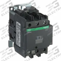 SCHNEIDER IEC Magnetic Contactor: Non-Reversing, 3 Poles, 3NO Contacts, 80 A, 120V AC Coil (MPN LC1D80G7). Key specifications — Brand: SCHNEIDER; Integrated Surge Suppression: No.